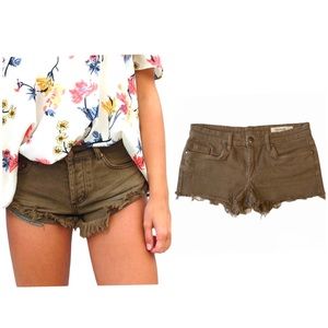 Blank NYC Studded Denim Shorts